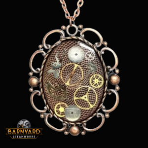 Decorative Oval Pendant