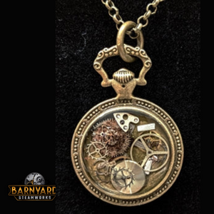 Pocket Watch Bezel Pendant