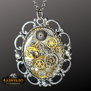 Decorative Oval Pendant