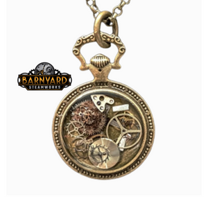 Pocket Watch Bezel Pendant