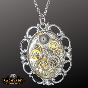 Decorative Oval Pendant