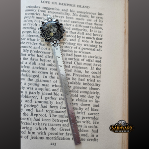 Bookmark - Antique Silver slip in